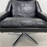 Danish Swivel Armchair Model 802 by Werner Langenfeld for Esa, 1970s