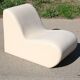Pair of vintage armchairs, 1970s, faux leather