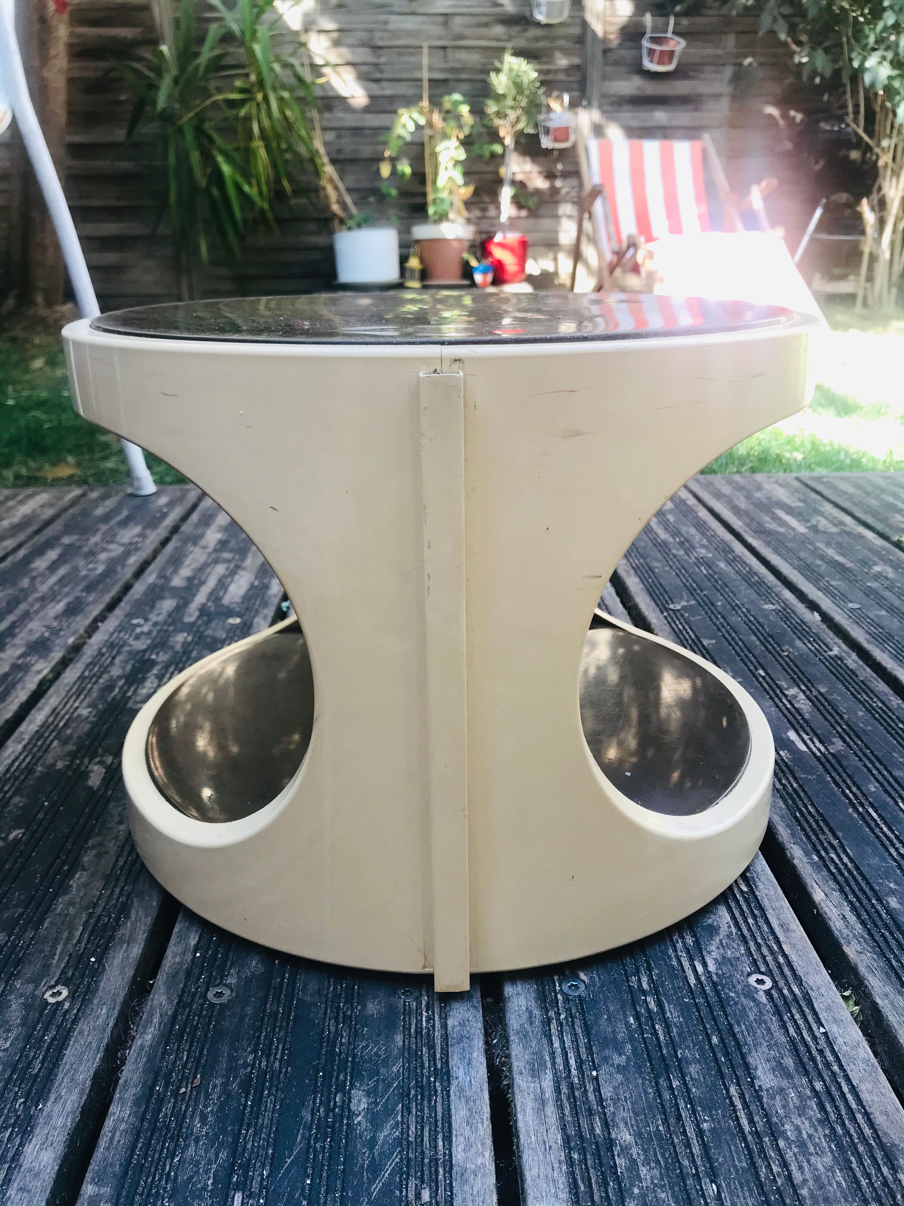 Prisunic modular bedside table 1970