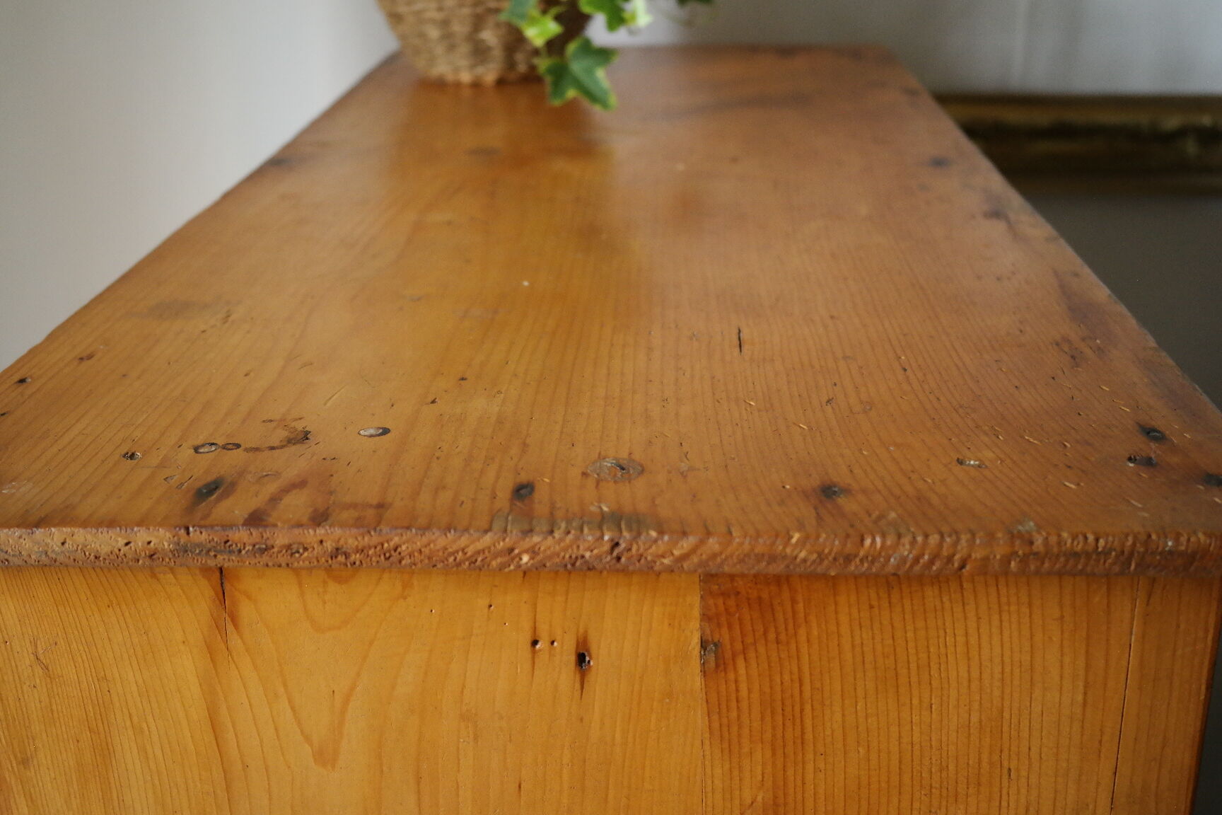 Buffet haut parisien bois de sapin huilé
