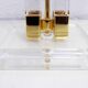Plexiglas and brass table lamp, 1970s