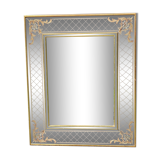 Old parecloses mirror, engraved decoration