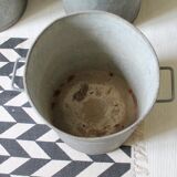 Vintage zinc 'boiler' basin