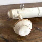 Old patinated wall coat rack