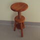 Pine stool from the 1980s