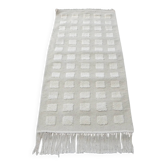 Tapis berbère tunisien tissé à la main en pure laine de mouton