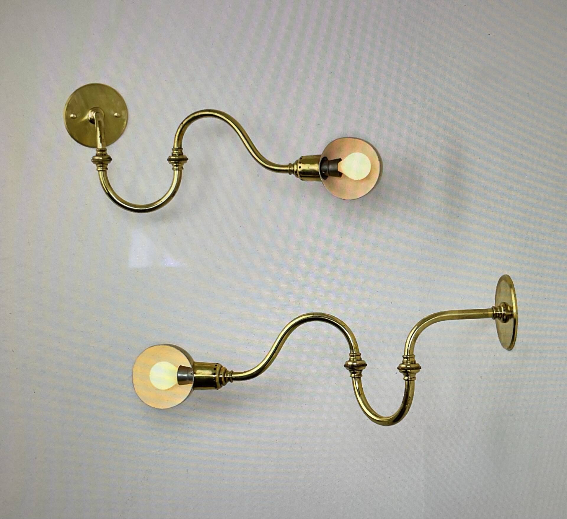 Pair of wall lights by Luigi Caccia Dominioni for Azucena.