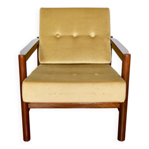 fauteuil Vintage en velours