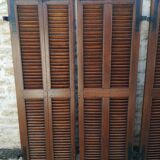 Oak shutters