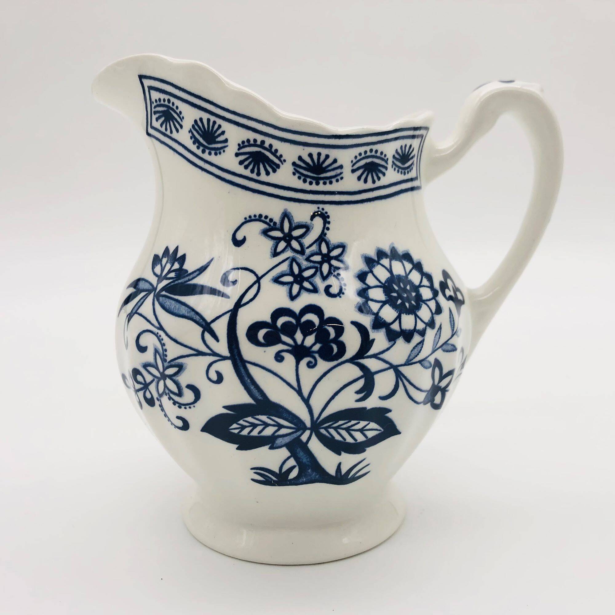 Service à café, J & G Meakin Classic White Blue Nordic.