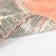 Tapis de couloir tribal vintage rouge