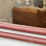 Miroir en bambou terracotta