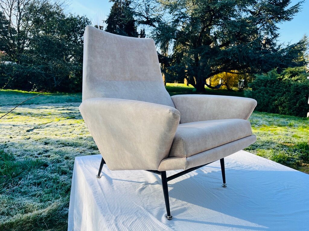 Vintage Armchair 1960 Guy Besnard