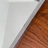 Antique rectangular tray in silver and mirror color