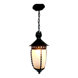 Small 1-light wrought iron lantern