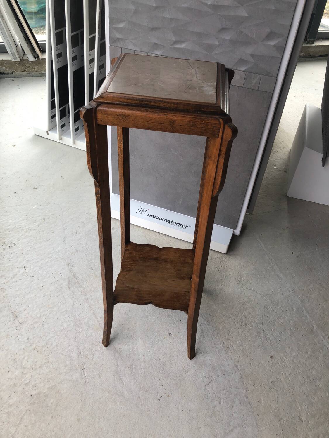 Vintage wooden stand / plant holder