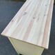 Commode scandinave blanche et bois massif avec 3 tiroirs