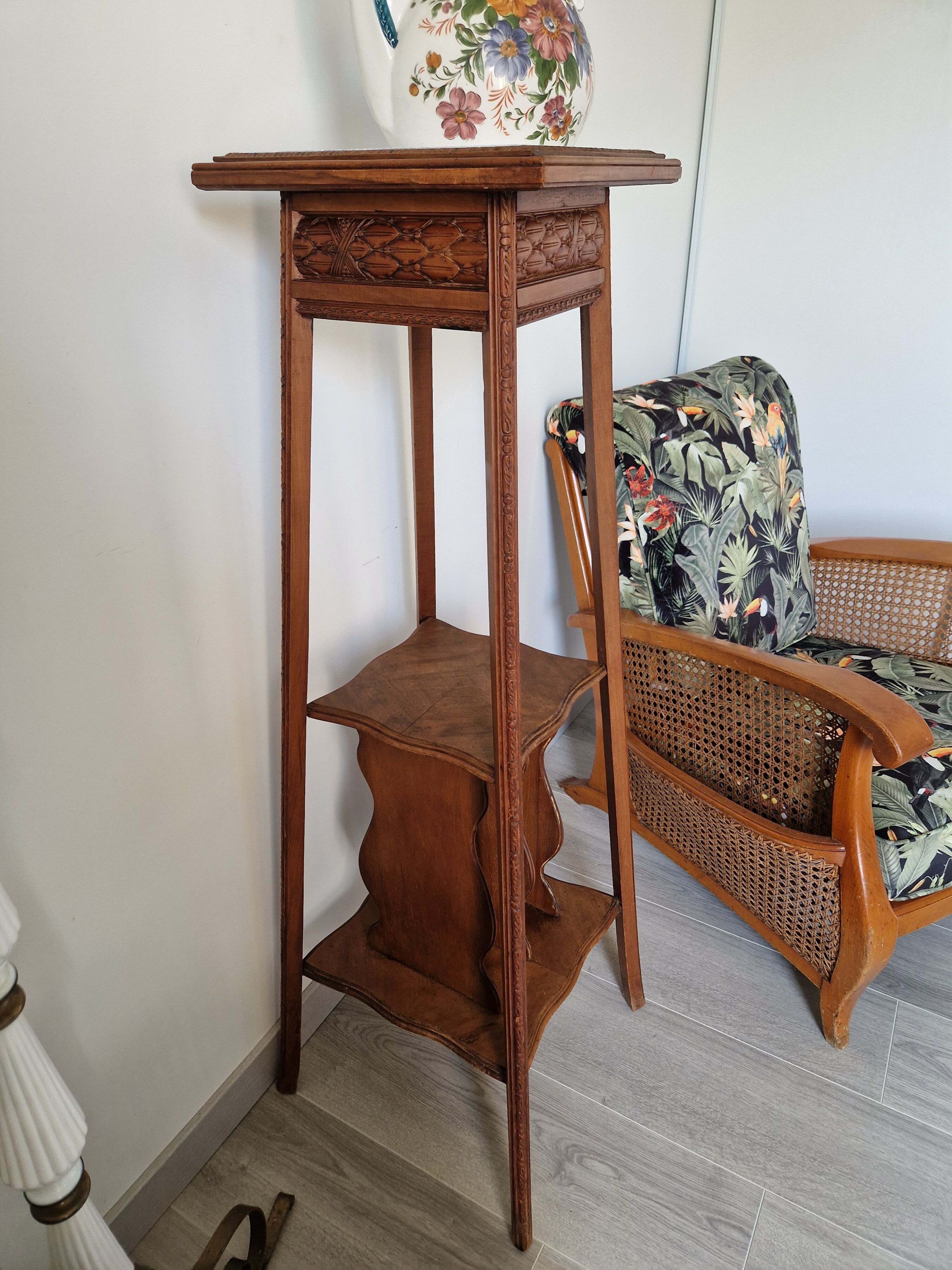 Art Deco harness in solid wood