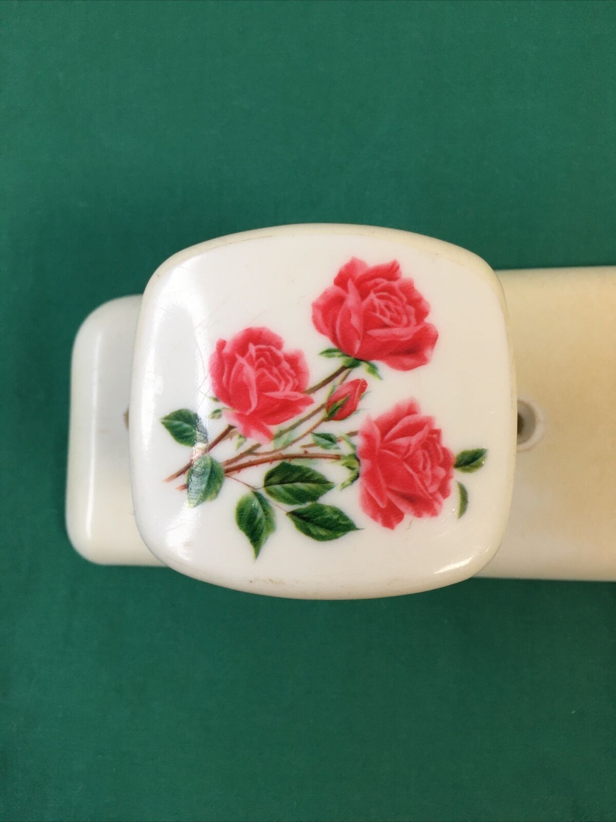 Plastic syla coat rack flowers wardrobe 2 vintage deco patères
