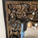 Ethnic carved wooden mirror 127x66cm