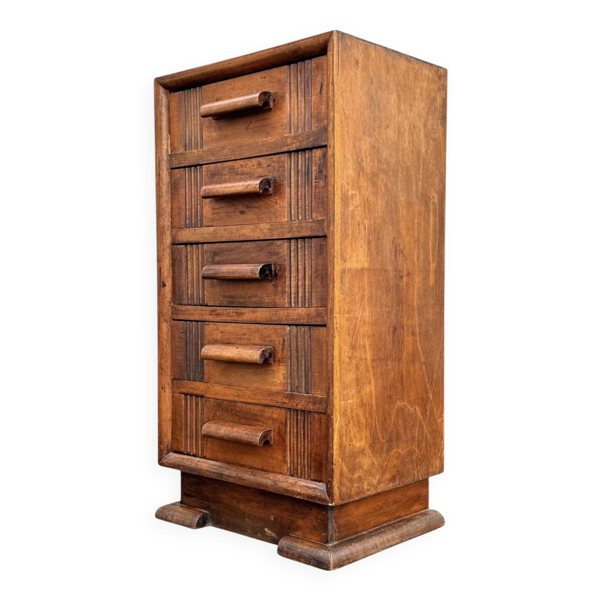 Antique chest of drawers with 5 drawers