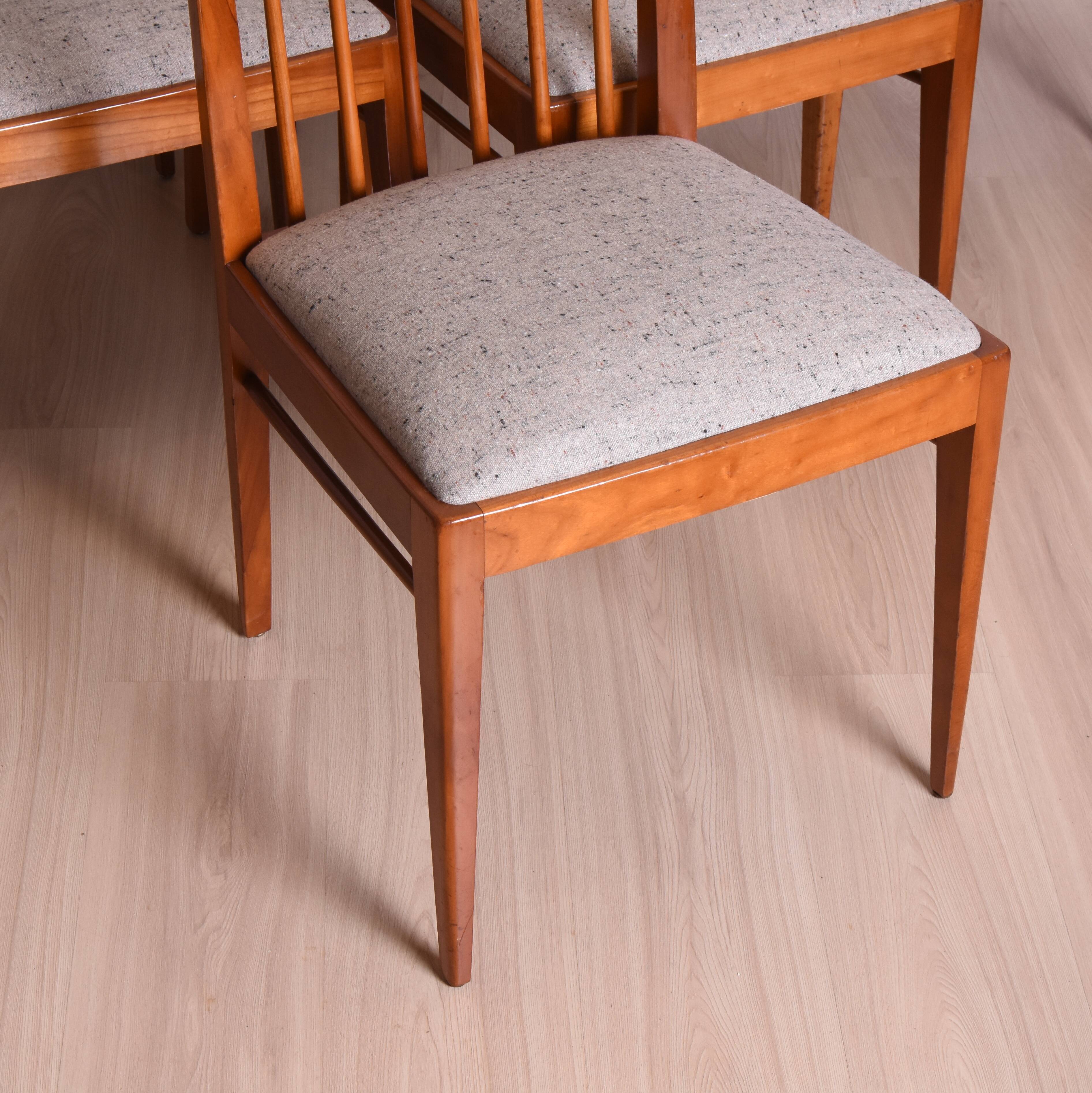 Set of six chairs, germany, 1960s