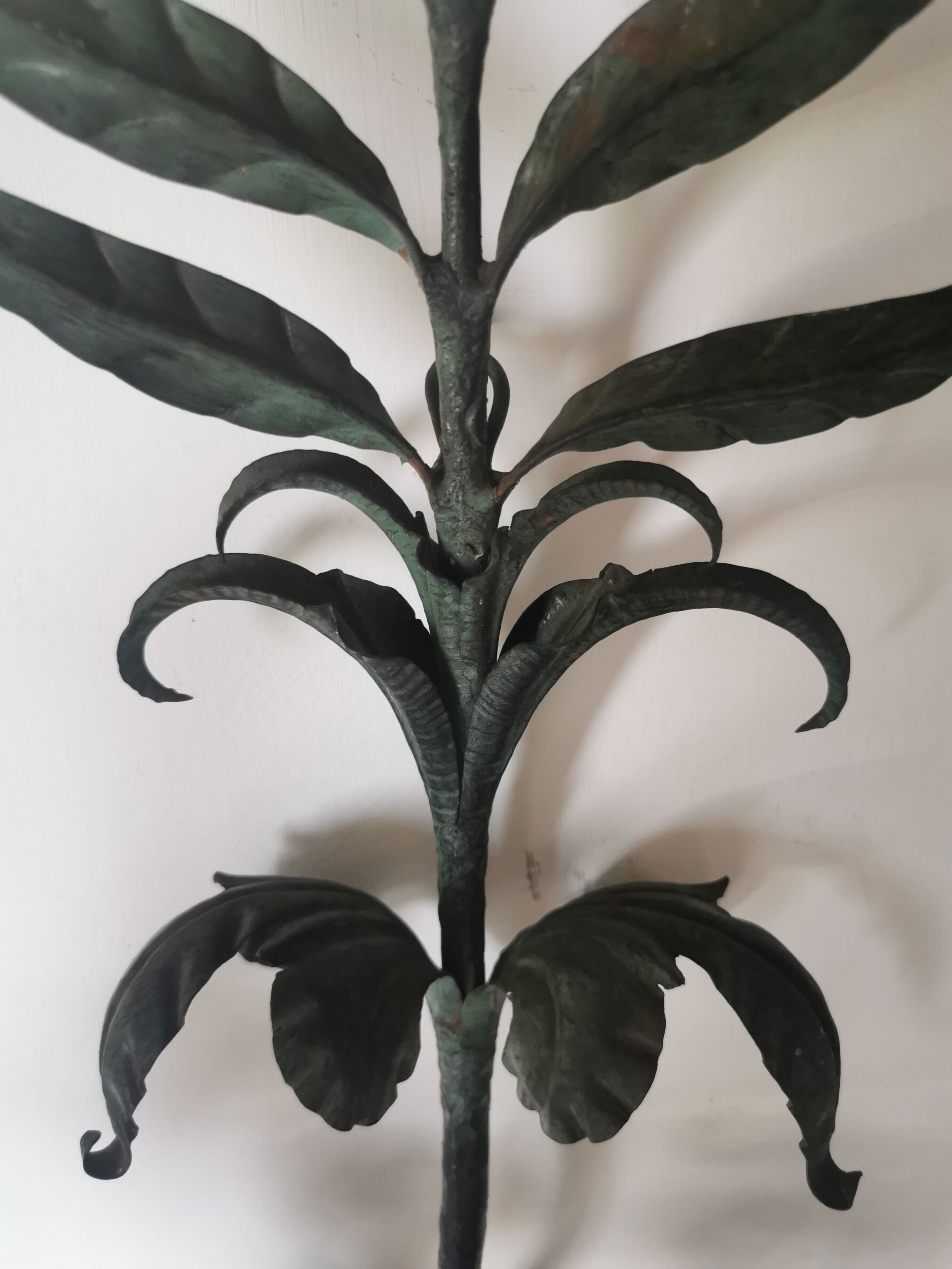 Wall lamp iron and sheet metal