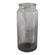 Vase grand flacon ancien verre transparent