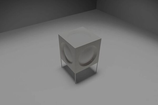 Rare lampadaire Helvetica de Carl Moor pour BAG Turgi, Suisse, années 1960