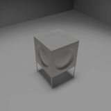 Rare Helvetica floor lamp by Carl Moor for BAG Turgi, Switzerland , 1960s