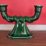 Gien earthenware candle holder