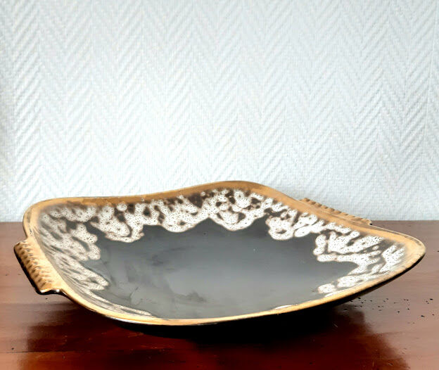 Ceramic cup fat lava style Vallauris 1960