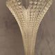 Vase bouquet cone cut crystal Baccarat Saint Louis late nineteenth early twentieth