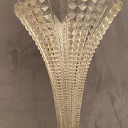 Vase bouquet cone cut crystal Baccarat Saint Louis late nineteenth early twentieth
