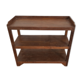 Burmese teak administration shelf