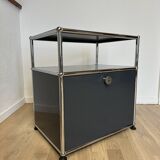 Meuble d’appoint USM Haller en Gris Anthracite