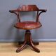 Stained Beech Office Chair  – 1930