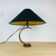 Sculptural brass lamp modernist style 50s