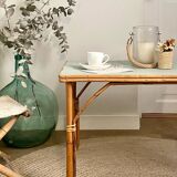 Rattan table