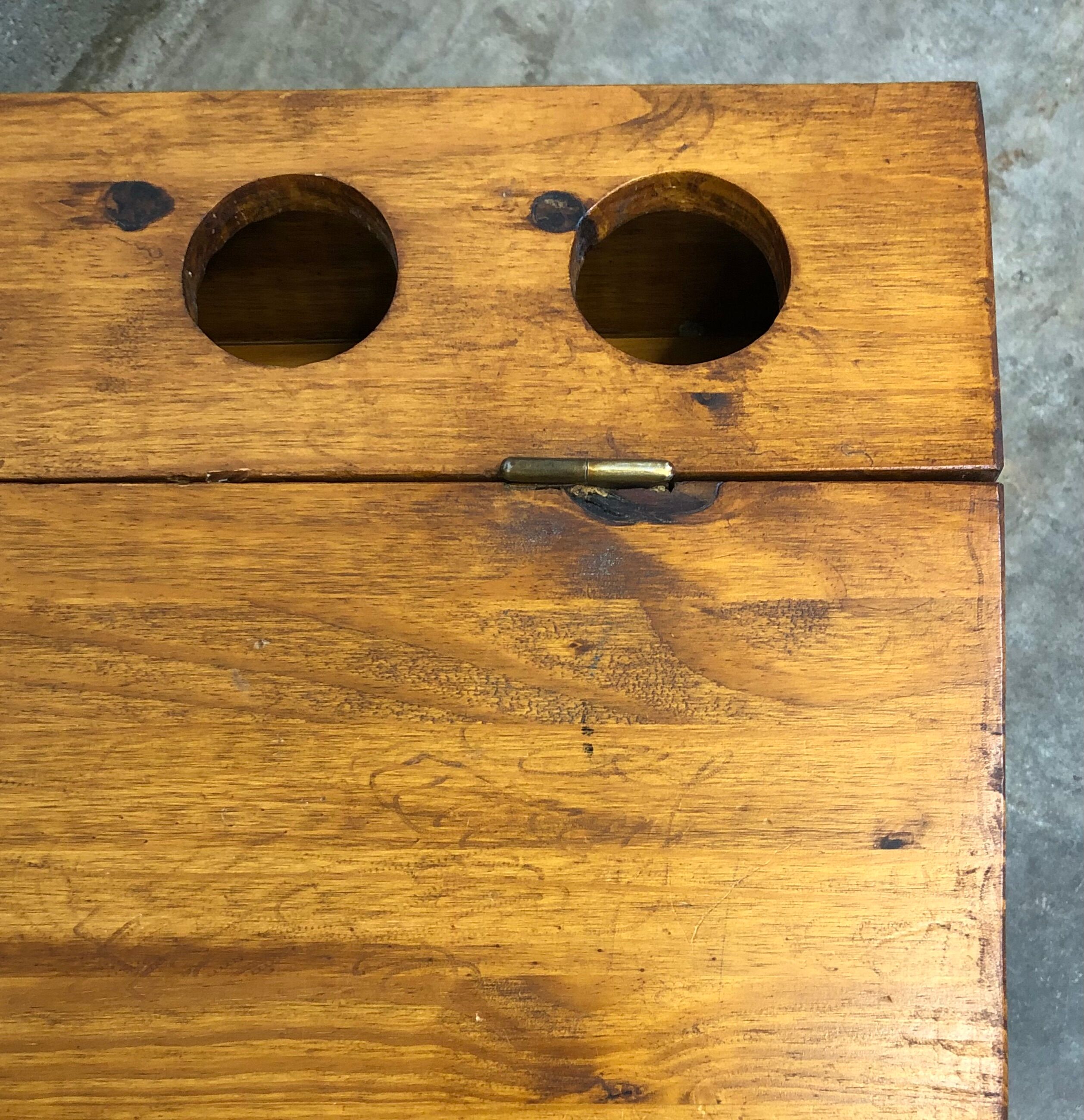 Children's desk with box