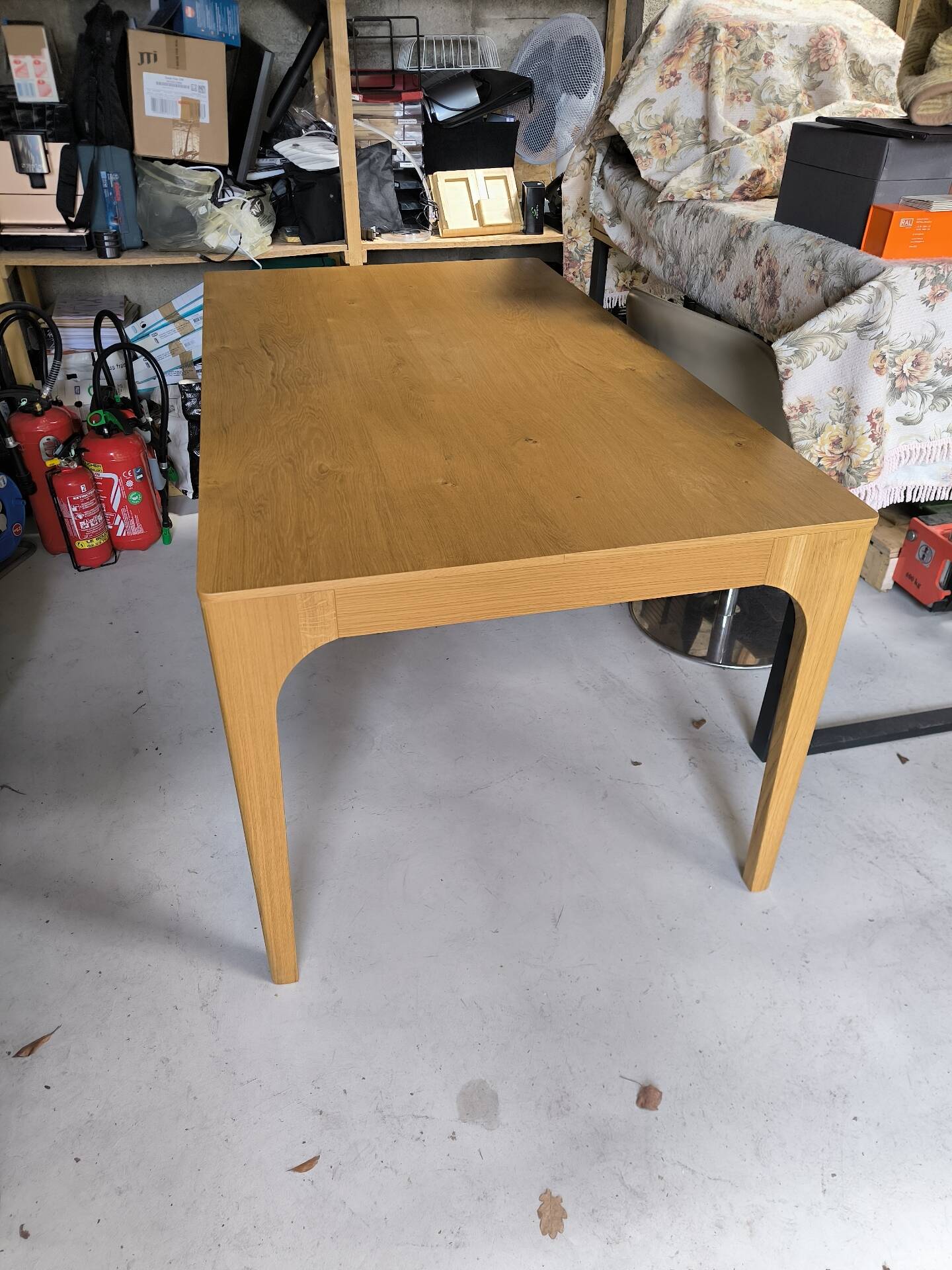 Table salle à manger extensible colico cargo bois