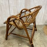 Pair of rattan armchairs POP UP CHRISTMAS 2022