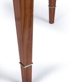 Round art deco dining table