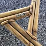 Round rattan coffee table Audoux-Minnet