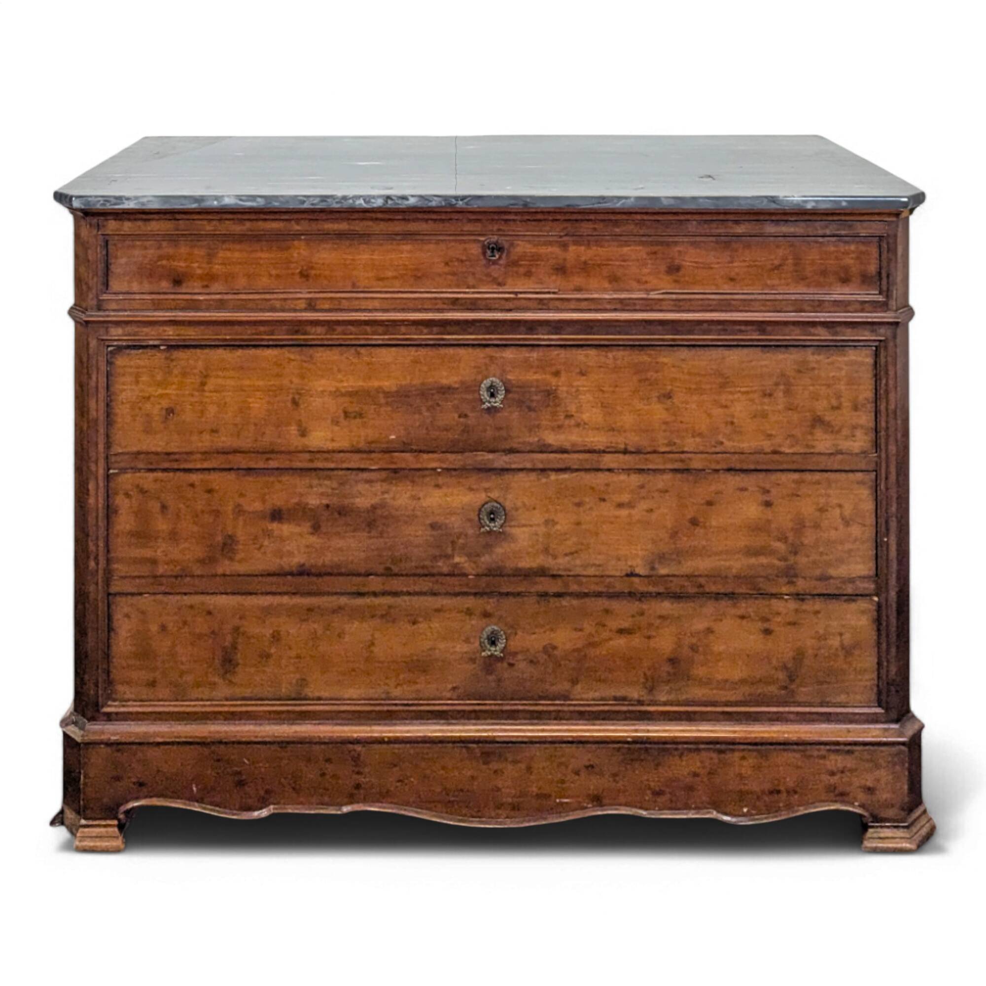 Period restoration mahogany chest of drawers