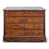 Period restoration mahogany chest of drawers