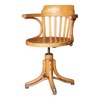 Beau fauteuil américain thonet. meuble de métier, siège, chaise indus