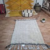 Handmade wool Berber rug 150 X 100 CM