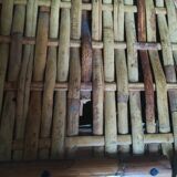 Wicker storage basket