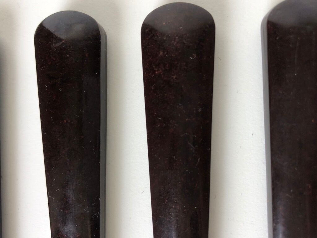 10 bakelite handle knives